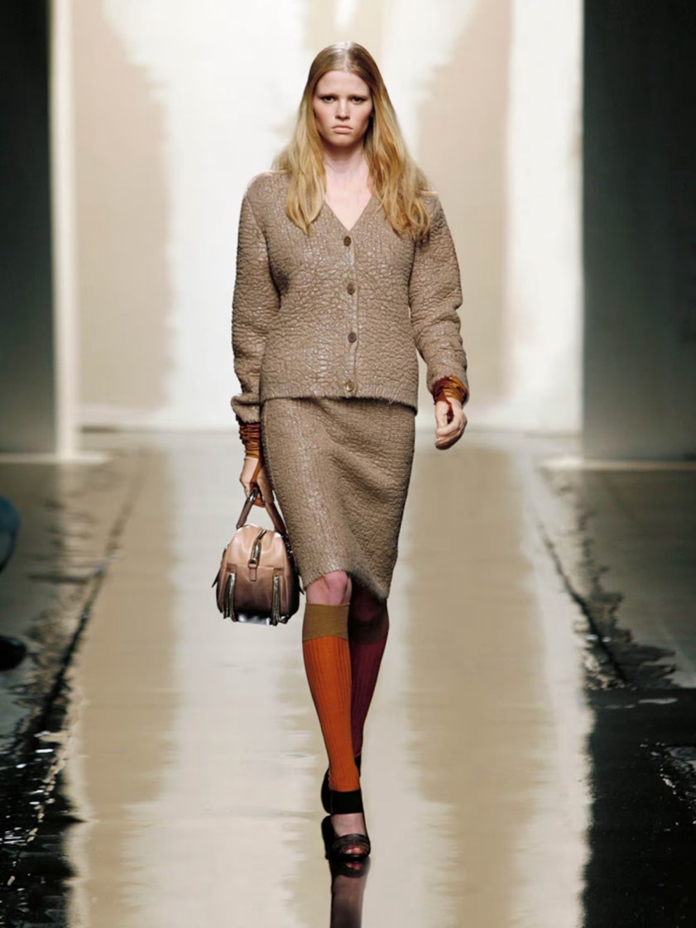 Prada Fall 2007 Mohair Twin Set